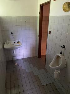 Phòng tắm tại Chata Botas