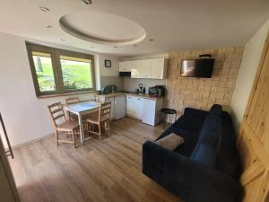 Köök või kööginurk majutusasutuses Apartamenty Kadłubek