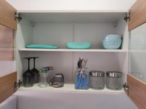 A kitchen or kitchenette at Julia's Apartment
