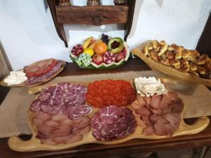 Jídlo v bed and breakfast nebo okolí