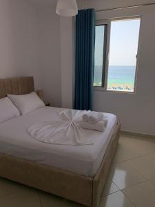 Postel nebo postele na pokoji v ubytování Mediterranean Apartments