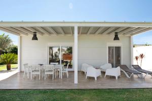 Patio nebo venkovní prostory v ubytování La Casita de la Florida