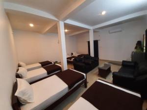 3 Hills Hostel客房内的一张或多张床位