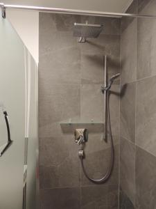 Kúpeľňa v ubytovaní Haus Hüttenberger