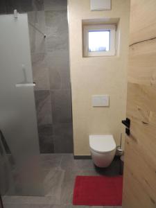 Kúpeľňa v ubytovaní Haus Hüttenberger