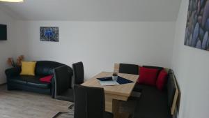 Posezení v ubytování Haus Alpina