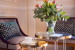 Istumisnurk majutusasutuses Grand Hotel Des Etrangers