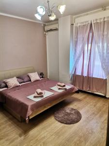 Voodi või voodid majutusasutuse Apartmani Sidro Senj toas