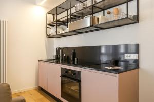 Kuchyň nebo kuchyňský kout v ubytování Treviso City Town 1