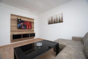 TV a/nebo společenská místnost v ubytování Zanes Apartment