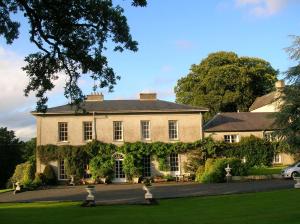 El plano del piso de Ballyduff House