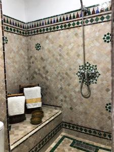 Kylpyhuone majoituspaikassa Riad Majorelle