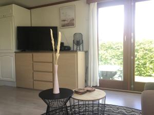 TV a/nebo společenská místnost v ubytování Do's Chalets