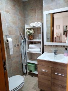 A bathroom at Confort y Relax