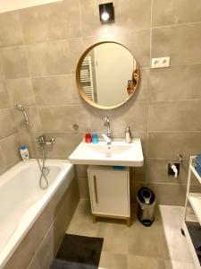 Kúpeľňa v ubytovaní Apartman 001