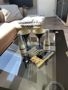 Posezení v ubytování Uhse Wohlfühloase