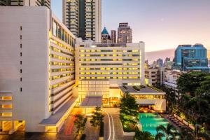Cảnh Bangkok hoặc tầm nhìn thành phố từ khách sạn
