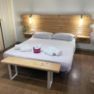 A bed or beds in a room at Marilù