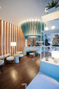 Posezení v ubytování Melia Lisboa Oriente Hotel