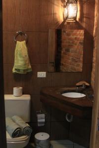 Kylpyhuone majoituspaikassa Vila da Pousadinha