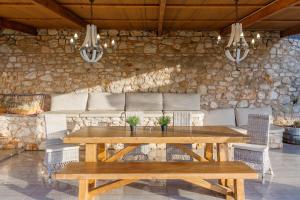 Χώρος καθιστικού στο Private Villas Gouves