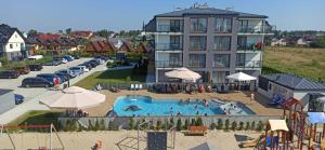 Basen w obiekcie Apartament z basenem i klimatyzacją lub w pobliżu