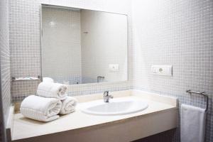Kúpeľňa v ubytovaní Hotel Mirablau
