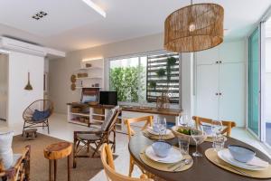 Гостиная зона в Cobertura em Ipanema - Vista oceânica - JAC1