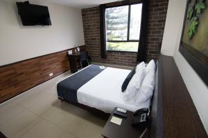 TV a/nebo společenská místnost v ubytování Hotel Acqua Medellín