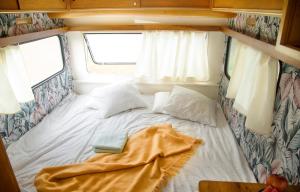 Pilwa 17 - Glamping na Mazurach客房内的一张或多张床位