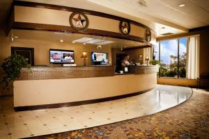 The lobby or reception area at Grand Texan Hotel and Convention Center