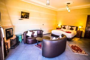 Letto o letti in una camera di Aurocher Marrakech Ourika Oukaimeden