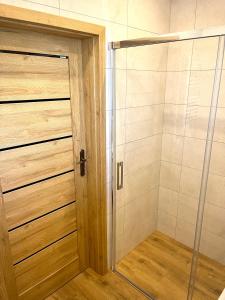 Łazienka w obiekcie Apartament z ogrodem