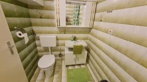 Koupelna v ubytování Apartments Kivi