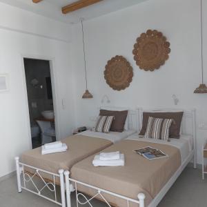 Ein Sitzbereich in der Unterkunft Elite Suites Naxos