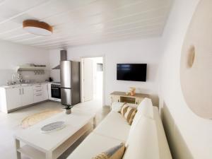 A kitchen or kitchenette at Evgenia Seafront House