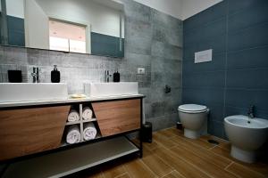 Kylpyhuone majoituspaikassa Kore suites&apartments