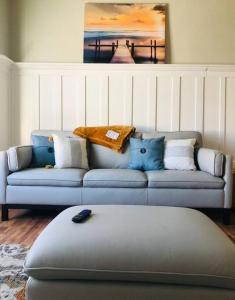 Χώρος καθιστικού στο Mishas Comfort Haven
