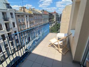 Balkón alebo terasa v ubytovaní roomspoznan pl - Rybaki 15 - 24h self check-in