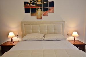Cama ou camas em um quarto em Anna Maria - Vanessa Apartments