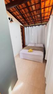 Hostel Lagoa do Sol客房内的一张或多张床位