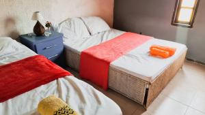 Hostel Lagoa do Sol客房内的一张或多张床位