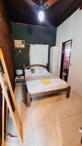 Hostel Lagoa do Sol客房内的一张或多张床位