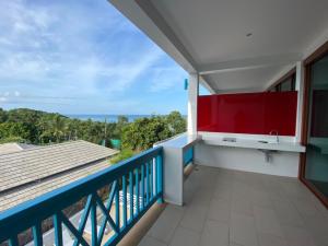 Balkón nebo terasa v ubytování Samui Mekkala Seaview