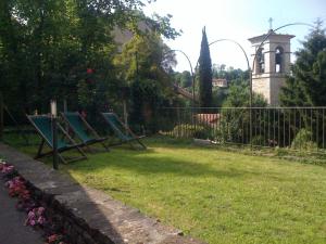 Zahrada ubytování B&B Entro Le Mura