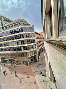 Budynek, w którym mieści się apartament