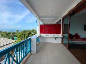 Balkón nebo terasa v ubytování Samui Mekkala Seaview