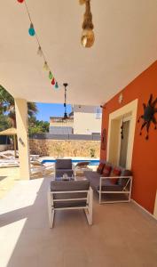 Balkon lub taras w obiekcie Casa Ladena