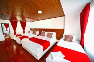 Postelja oz. postelje v sobi nastanitve Hotel Embajada Real
