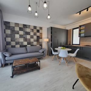 Khu vực ghế ngồi tại KuuB Apartments